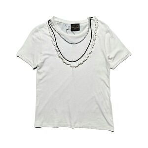 Loewe $600 Paula’s Ibiza tri necklace shirt